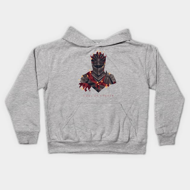 Soul of Cinder Kids Hoodie by nahamut